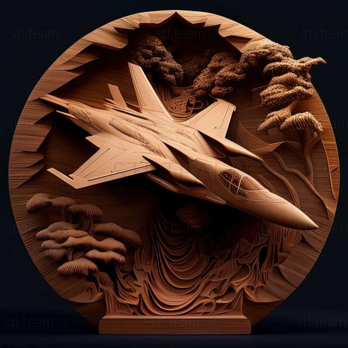 3D model Ace Combat 7 Skies Unknown game (STL)